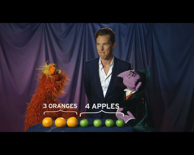 Benedict Cumberbatch wpadł na Ulicę Sezamkową [VIDEO]