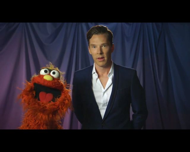 Benedict Cumberbatch wpadł na Ulicę Sezamkową [VIDEO]