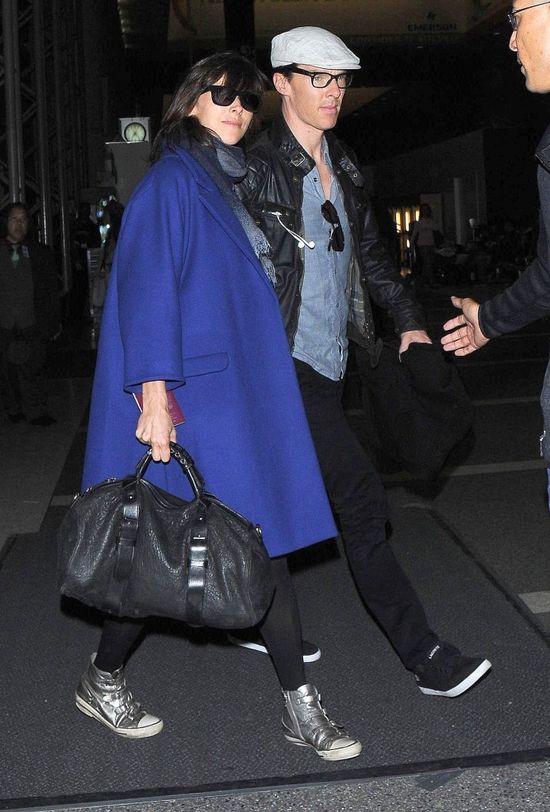 Benedict Cumberbatch przyłapany z ciężarną dziewczyną (FOTO)