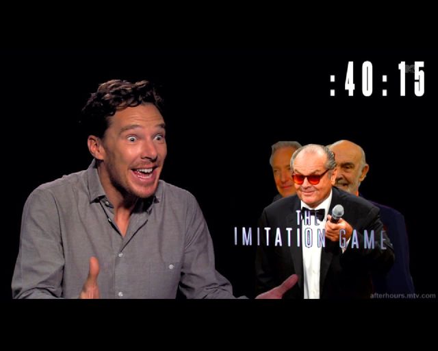 Genialne! Benedict Cumberbatch naśladuje 11 osób w 60 sekund Genialne! Benedict Cumberbatch naśladuje 11 osób w 60 sekund