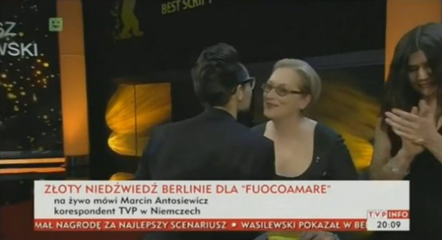 Srebrny niedźwiedź dla Tomasza Wasilewskiego na Berlinare