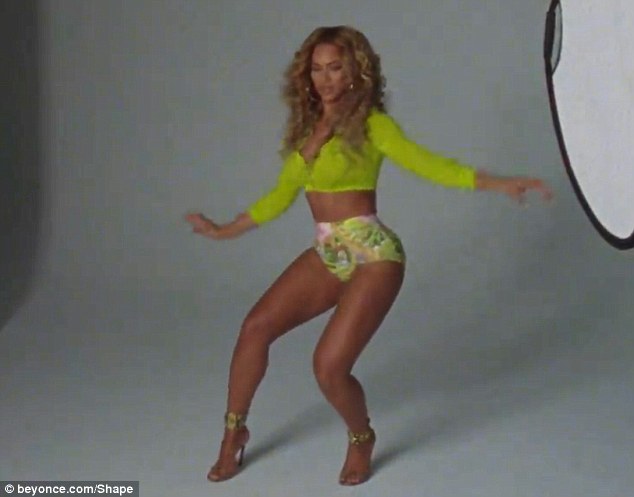 Video z sesji Beyonce dla magazynu Shape [VIDEO]