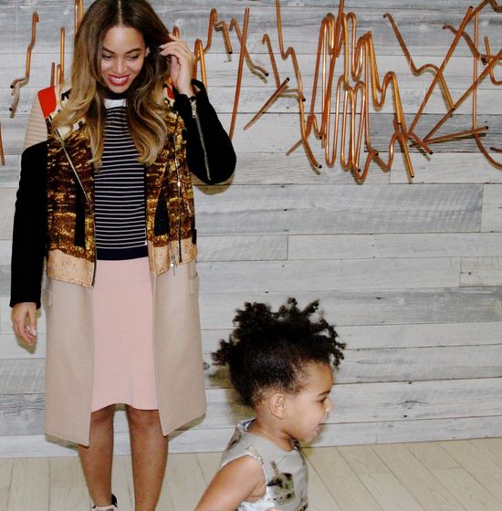 Beyonce znowu naraziła się Obrońcom Włosów Blue Ivy