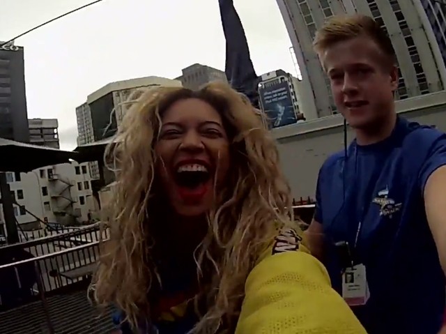 Beyonce skoczyła z wysokości 180 metrów! (VIDEO)