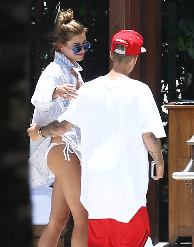Jest nagranie z momentu, gdy Bieber poznaje Hailey Baldwin 
