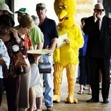 Amerykańscy celebryci także oddali swój głos w wyborach 