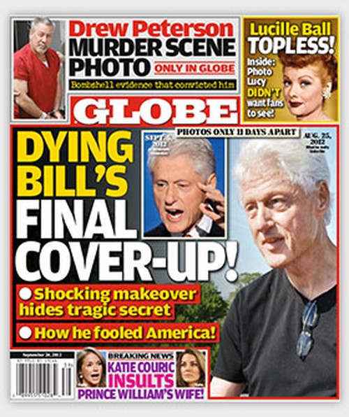 Bill Clinton ukrywa chorobę pod make-upem (FOTO)