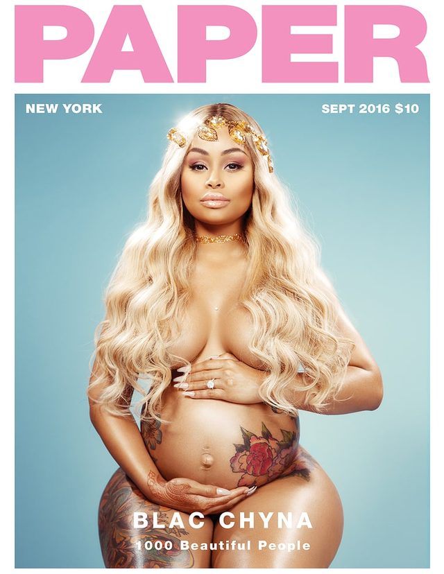 Blac Chyna NAGO na okładce magazynu Paper (FOTO)