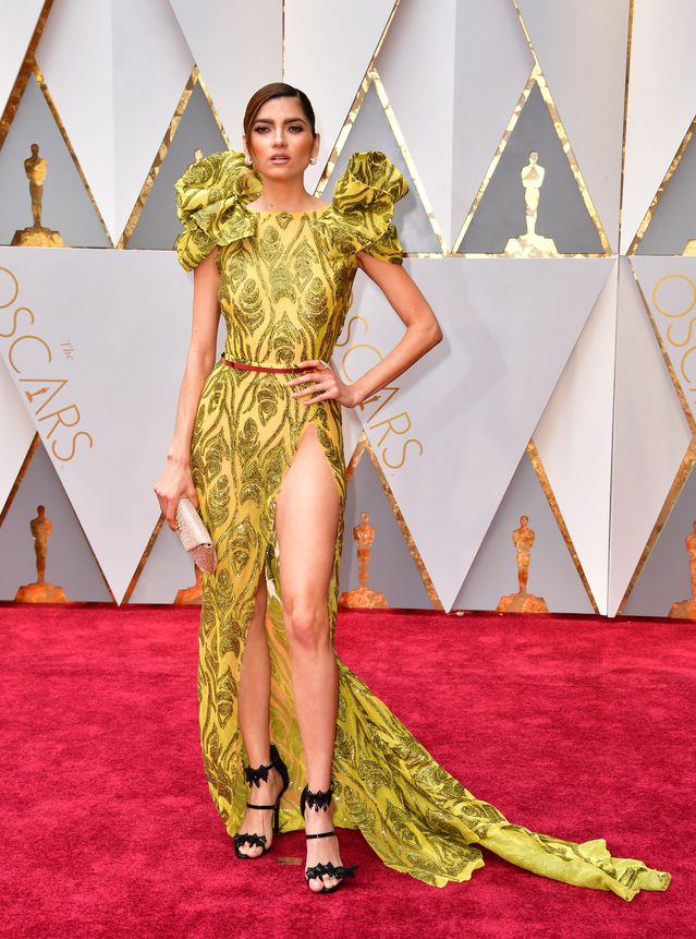 Pokazała nogę, udo i... coś jeszcze na oscarowej gali (ZDJĘCIA) Pokazała nogę, udo i... coś jeszcze na oscarowej gali (ZDJĘCIA)