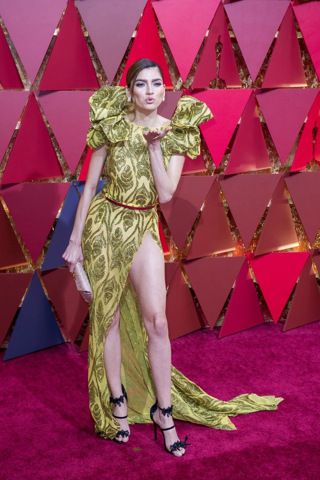 Pokazała nogę, udo i... coś jeszcze na oscarowej gali (ZDJĘCIA) Pokazała nogę, udo i... coś jeszcze na oscarowej gali (ZDJĘCIA)