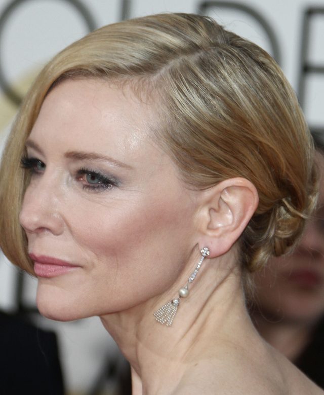 Na galę Złotych Globów wybrała suknię w stylu lat 20. (FOTO) Na galę Złotych Globów wybrała suknię w stylu lat 20. (FOTO)