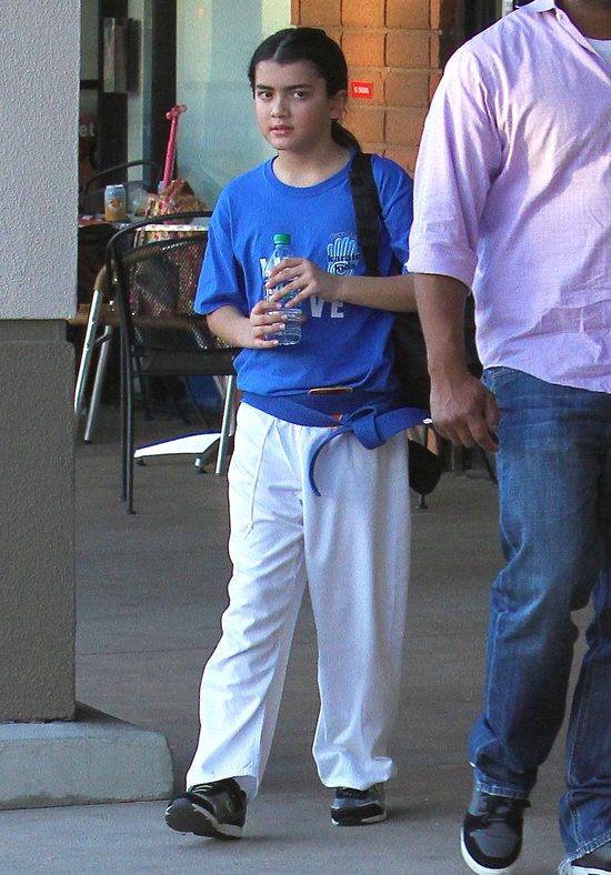 Blanket Jackson niedługo skończy 14 lat (FOTO)