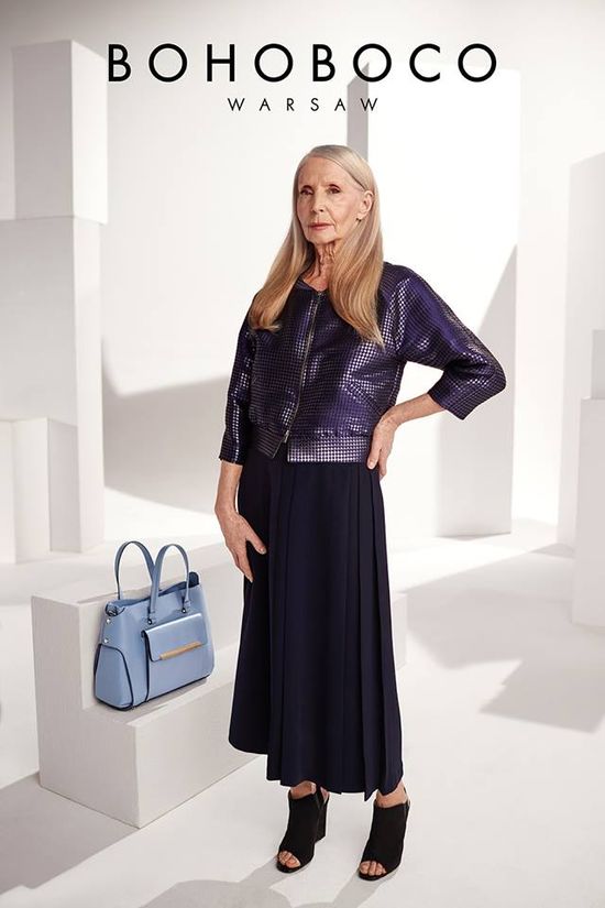 80-letnia Helena Norowicz zadebiutowała jako modelka (FOTO)