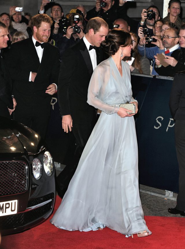 Bellucci, księżna Kate i Lea Seydoux na premierze Spectre 