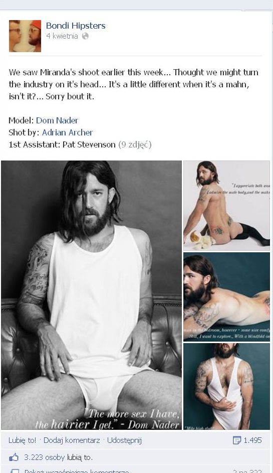 Bondi Hipsters zrobili sobie żarty z Mirandy Kerr Bondi Hipsters zrobili sobie żarty z Mirandy Kerr