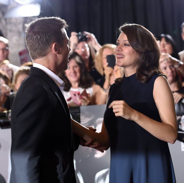 Oskarżano ją o romans z Bradem Pittem. Teraz pozują razem na czerwonym dywanie