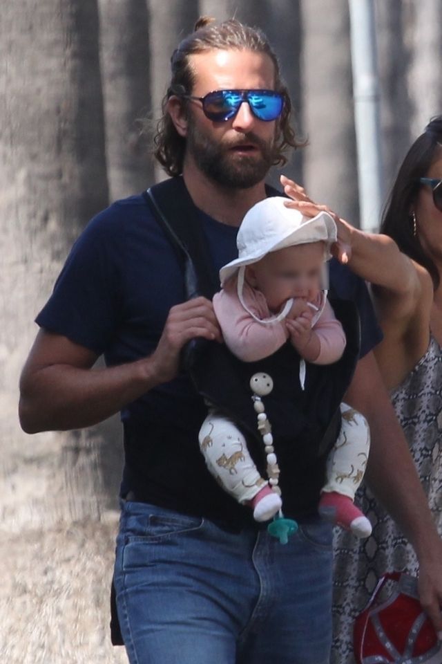 Mina Bradleya Coopera, gdy jego dziecko płacze, BEZCENNA!