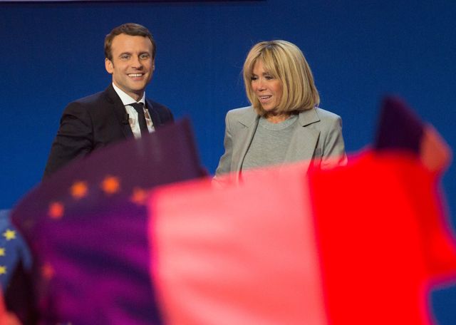 Pierwsza Dama Francji - Brigitte Macron jest starsza od prezydenta o 24 lata! Pierwsza Dama Francji - Brigitte Macron jest starsza od prezydenta o 24 lata!