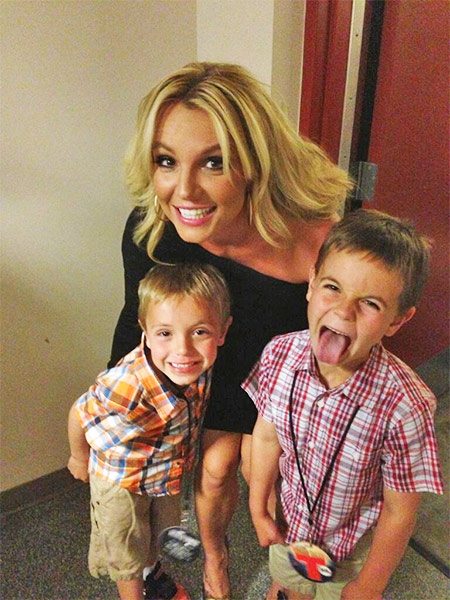 Dumna mama Britney Spears pochwaliła się swoimi pociechami 