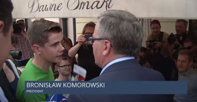 Bronisław Komorowski radzi, jak żyć za 2 tysiące (VIDEO)