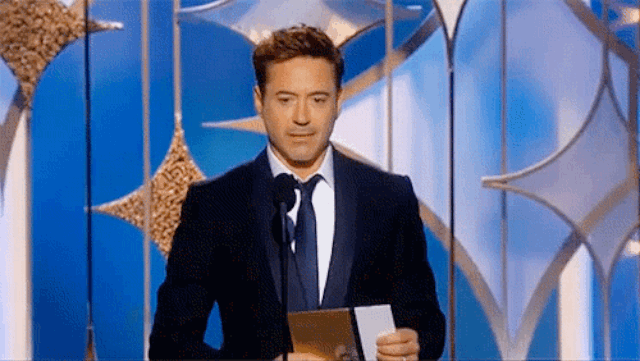 Najciekawsze momenty Złotych Globów - GIFy