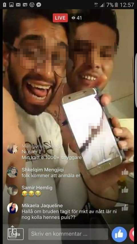 Szok! Imigranci dokonali zbiorowego gwałtu i transmitowali go przez Facebooka!