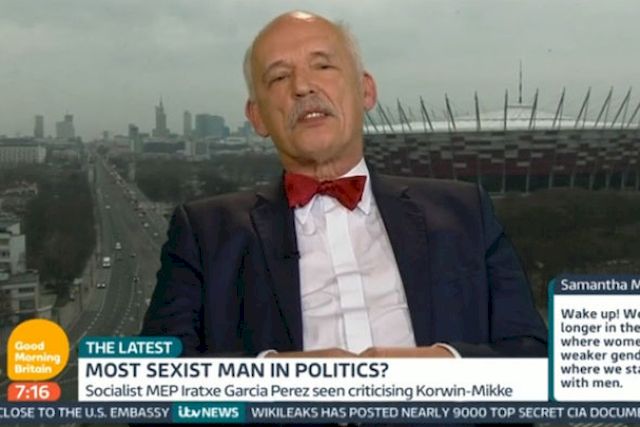 Janusz Korwin Mikke ZNISZCZONY przez Piersa Morgana!