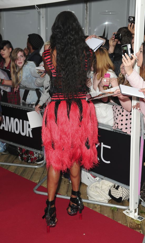 Naomi Campbell otarła się o kicz (FOTO)