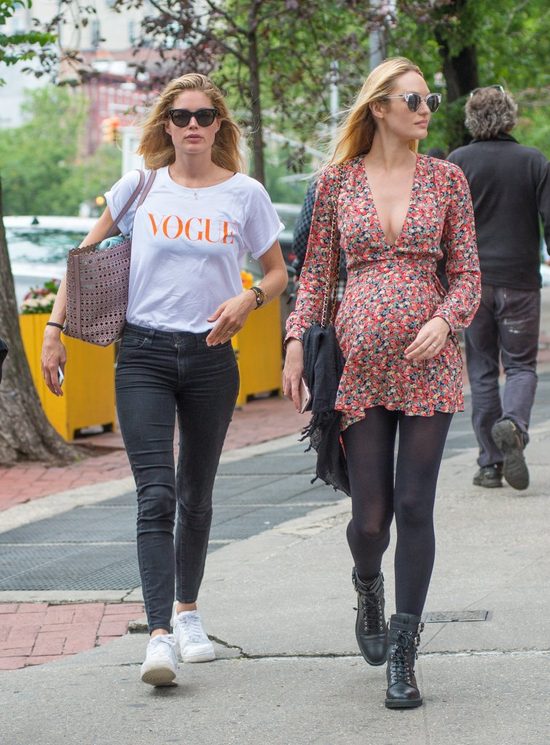 Candice Swanepoel wygląda pięknie z ciążowym brzuchem (FOTO)