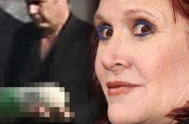 Nie uwierzysz, jaki kształt miała URNA z prochami Carrie Fisher
