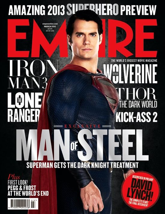 Henry Cavill - nowy Superman na okładce Empire Magazine (FOT