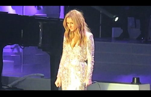 Celine Dion rozkleiła się na koncercie (VIDEO) Celine Dion rozkleiła się na koncercie (VIDEO)