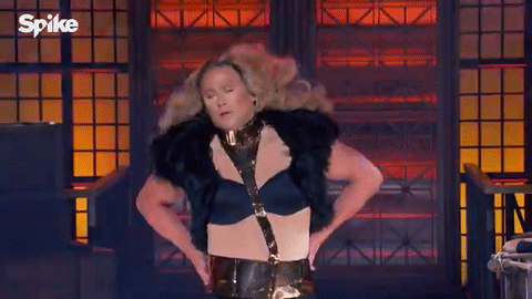 Channing Tatum jako Beyonce - co za ekspresja! 