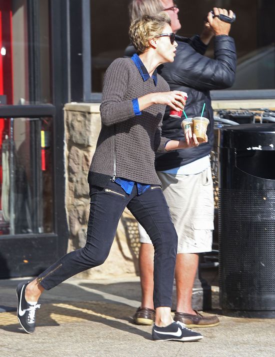 Charlize Theron i Sean Penn nie ukrywają się przed paparazzi Charlize Theron i Sean Penn nie ukrywają się przed paparazzi