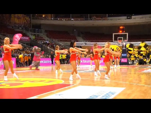 Cheerleaderki z Sopotu dały show w czasie meczu w Phoenix