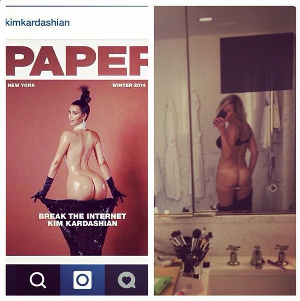 Na sesję Kim Kardashian zareagowała dość nietypowo (FOTO)