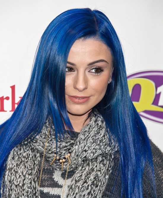 Cher Lloyd zafarbowała włosy na niebiesko (FOTO)