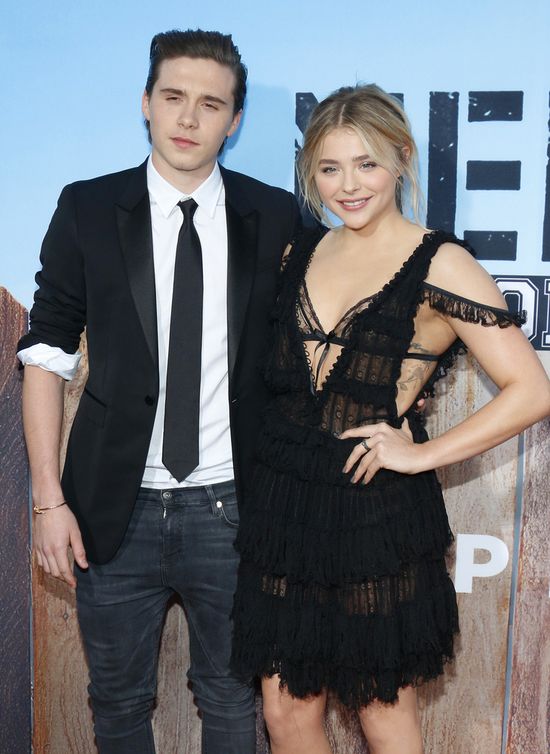 Brooklyn Beckham i Chloe Moretz zadebiutowali na czerwonym dywanie