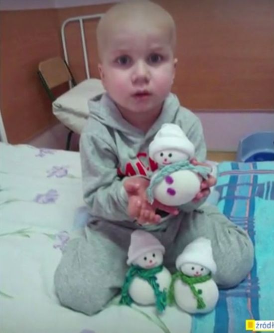 O tym chorym na białaczkę 4-latku mówi cały świat!