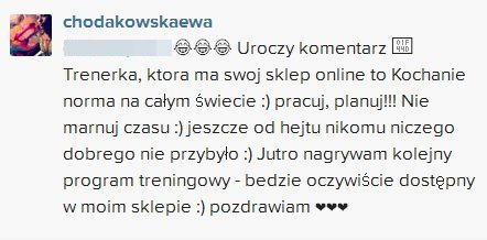 Zarzucają Chodakowskiej, że zarabia na sprzedaży gadżetów
