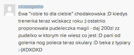 Zarzucają Chodakowskiej, że zarabia na sprzedaży gadżetów