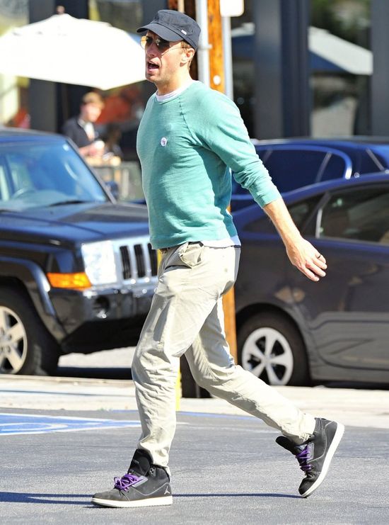 Chris Martin z córką na lunchu (FOTO)