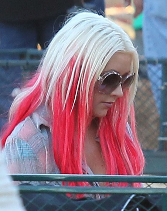 Nowa fryzura Christiny Aguilery (FOTO)