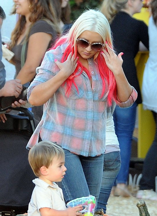 Nowa fryzura Christiny Aguilery (FOTO)