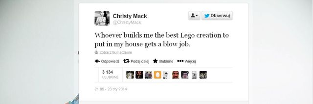 Gwiazdka porno oferuje seks za... najlepszą budowlę z Lego