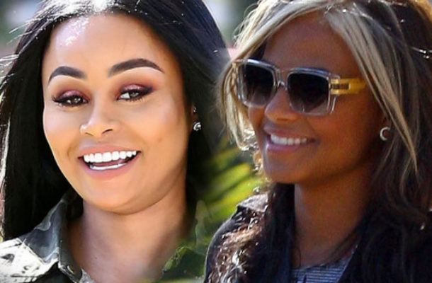 Blac Chyna liże pierś Christiny Milan jak…