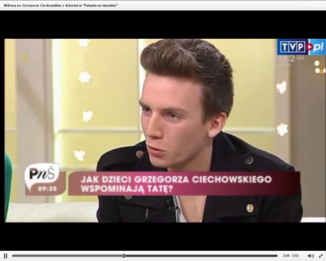 Brunon Ciechowski wygląda jak skóra zdjęta z ojca [VIDEO]