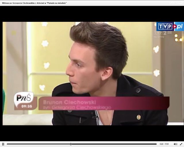 Brunon Ciechowski wygląda jak skóra zdjęta z ojca [VIDEO]