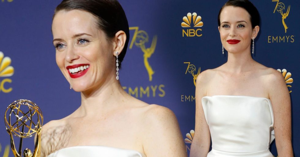 Claire Foy otrzymała nagrodę Emmy za rolę królowej Elżbiety (ZDJĘCIA) Claire Foy otrzymała nagrodę Emmy za rolę królowej Elżbiety (ZDJĘCIA)