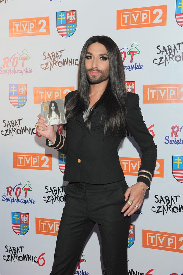 Conchita na Sabacie czarownic w Kielcach (FOTO)